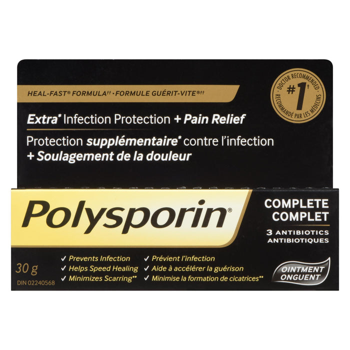 Polysporin Complete Ointment, 30-g