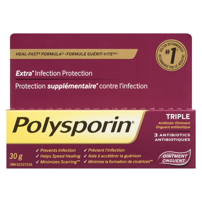 Polysporin Triple Antibiotic Ointment, 30-g