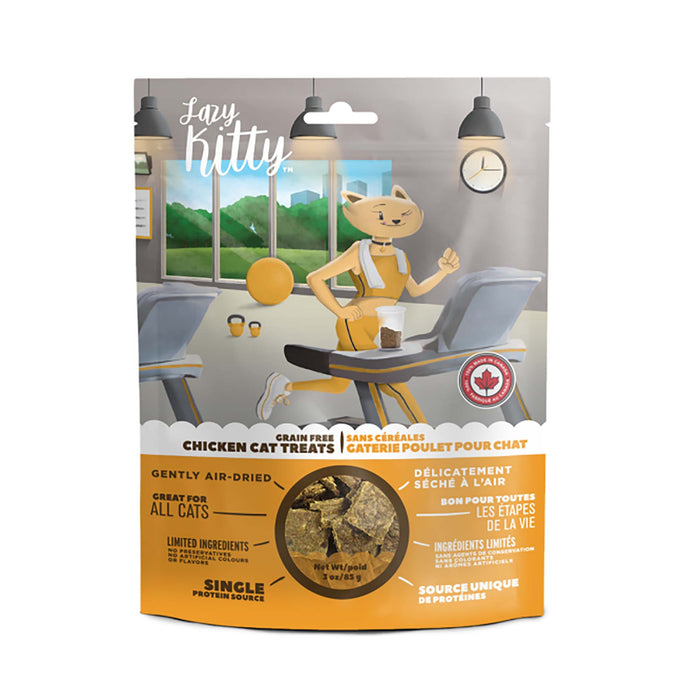 Lazy Kitty Air-Dried Chicken Cat Treats, 85-g