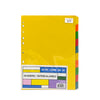 Tabbed Dividers for 3-Ring Binders, 11-in x 9-in, 10-Pack