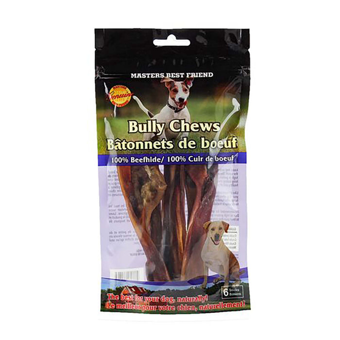 Gâteries Bully Chews de Masters Best Friend, emballage de 6