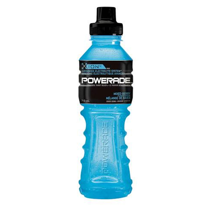 Boisson pour sportifs à saveur mélange de baies Powerade ION4, 710 ml
