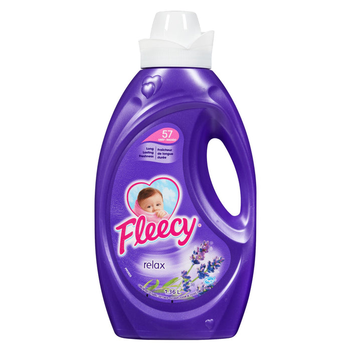Fleecy Relax Concentrated Fabric Softener, 1.36-L
