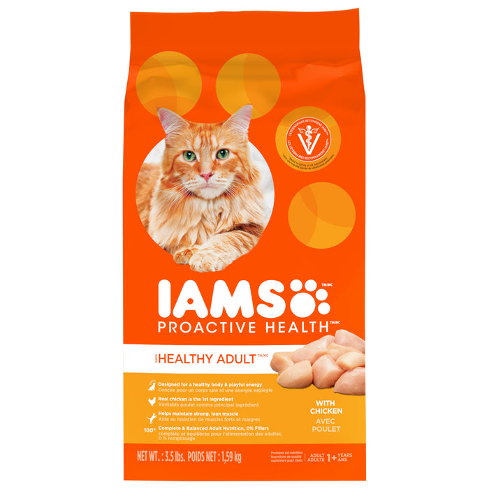 Nourriture pour chats adultes Proactive Health d'Iams - 3,5 lb