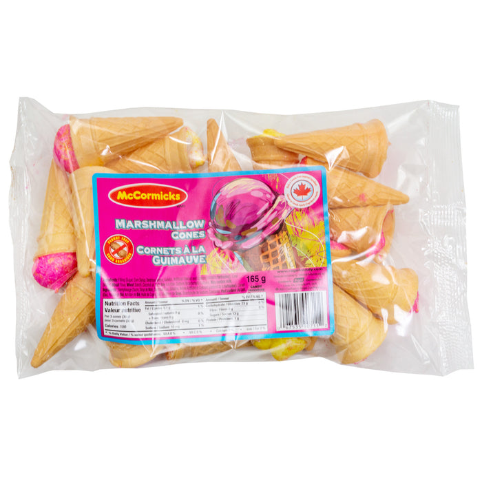 McCormick's Marshmallow Cones, 165-g