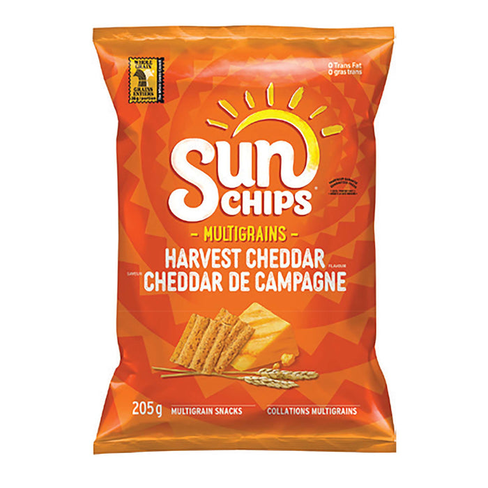 Croustilles multigrains Saveur cheddar de campagne SunChips, 205 g