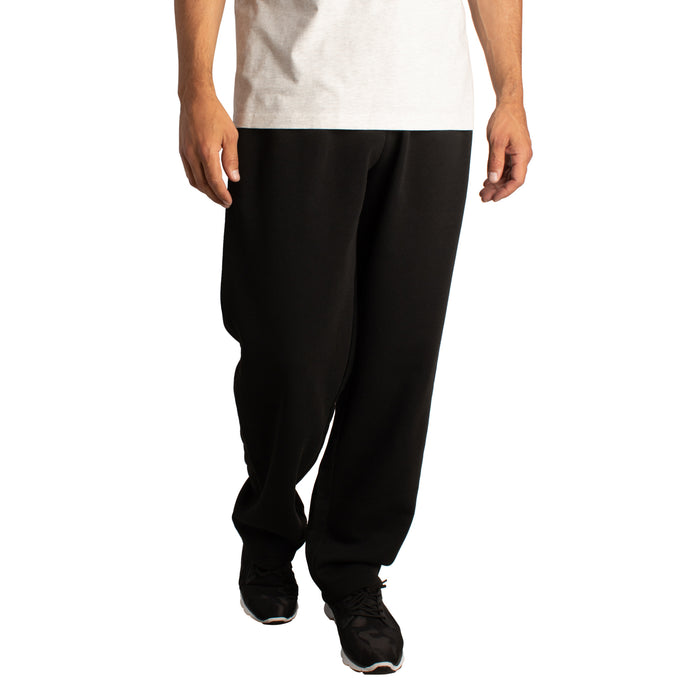 Mountain Ridge Men's Big Guy Fleece Pants, Black, XXL