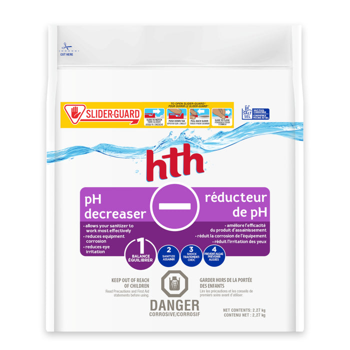 hth pH Down Decreaser, 2.2-kg