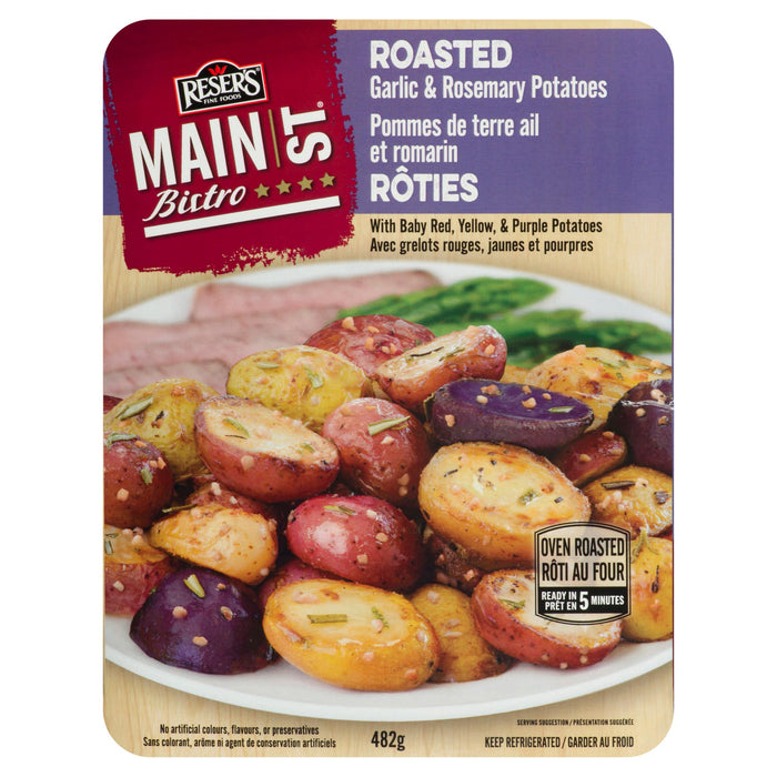 Pommes de terre ail et romarin rôties Main St Bistro de Reser's Fine Foods - 482 g