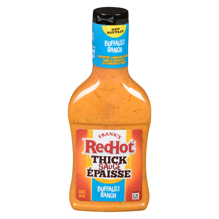 Frank's RedHot Thick Buffalo Ranch Sauce, 354 ml