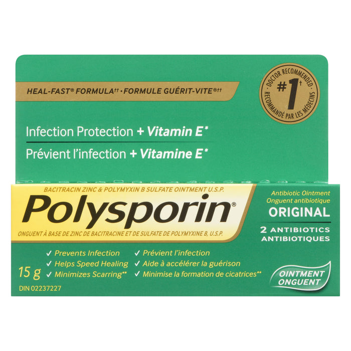 Polysporin Original Antibiotic Ointment, 15-g