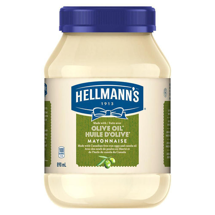 Huile olive mayonnaise Hellmann's - 890 ml