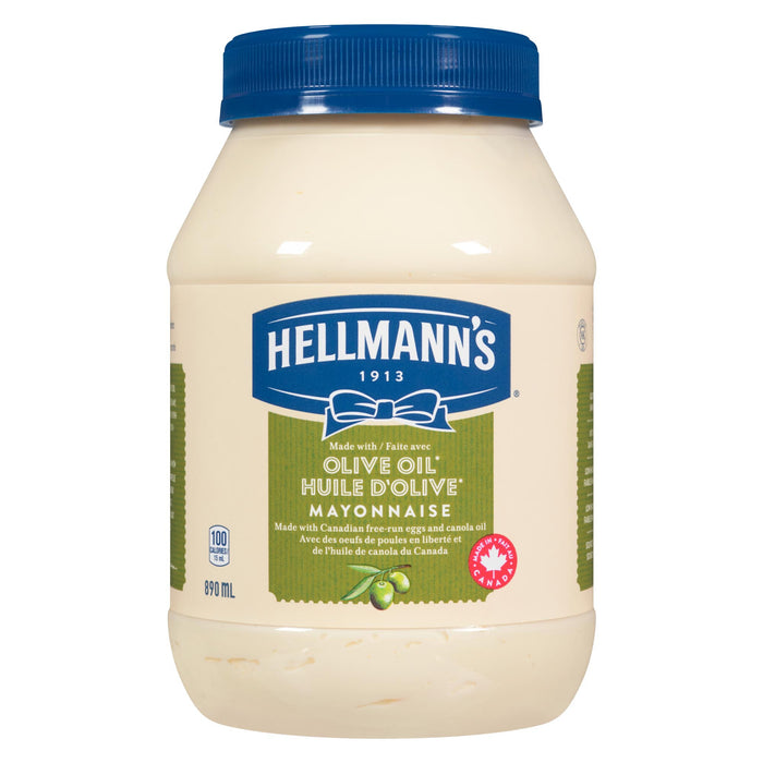 Hellmann's Olive Oil Mayonnaise, 890-ml