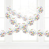 Unique Confetti Filled Linking Balloons, Multicolour, 15-Pack