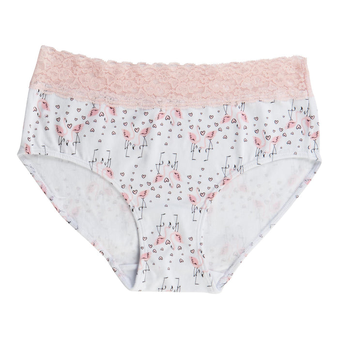 Slip en coton et dentelle Carisma pour femmes