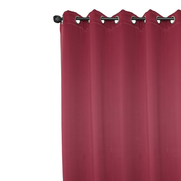 HomeStyles Blackout Curtain, Burgundy, 37-in x 84-in.