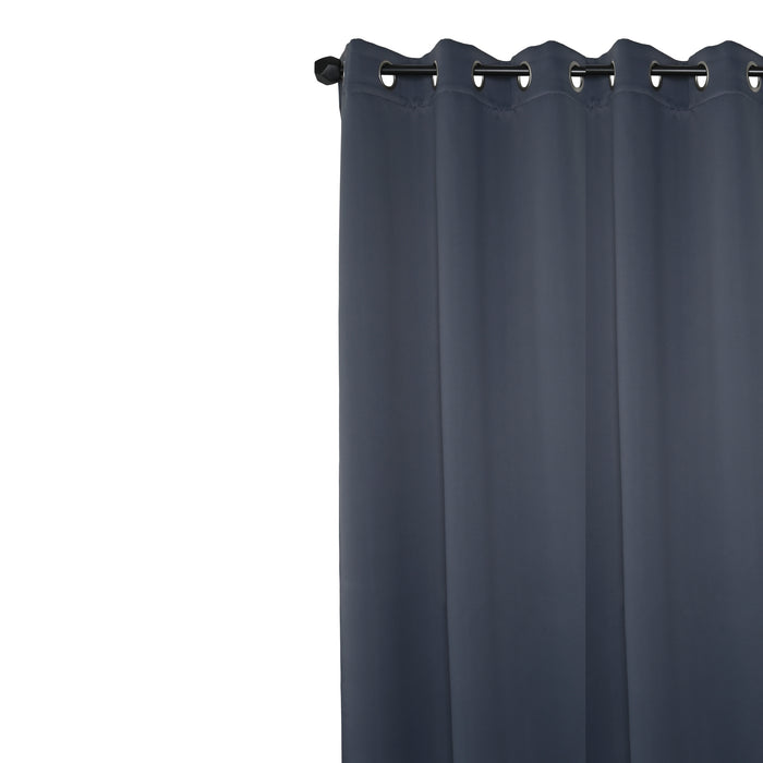 Rideau occultant HomeStyles, anthracite, gris, 37 po x 84 po