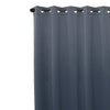 HomeStyles Blackout Curtain, Blue, 37-in x 84-in.