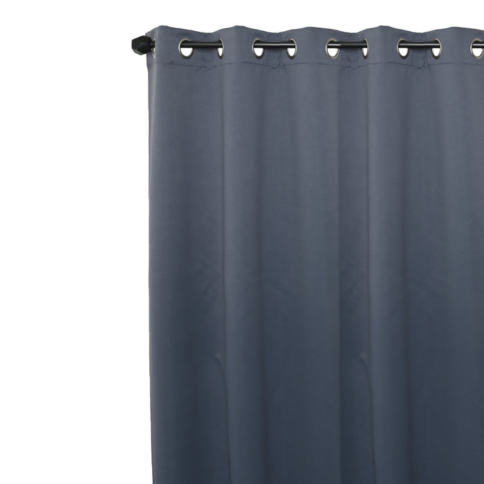 HomeStyles Blackout Curtain, Blue, 37-in x 84-in.