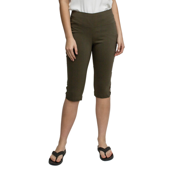 Capri à bandes pour femmes Lily Morgan