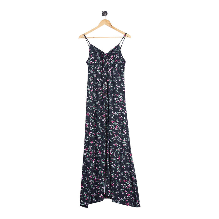 Robe maxi nouée à l'avant lily morgan pour femmes