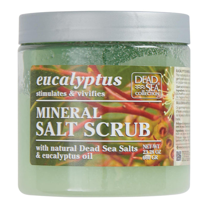 Exfoliant à l'huile d'eucalyptus et au sel minéral Dead Sea Collection, 660 g