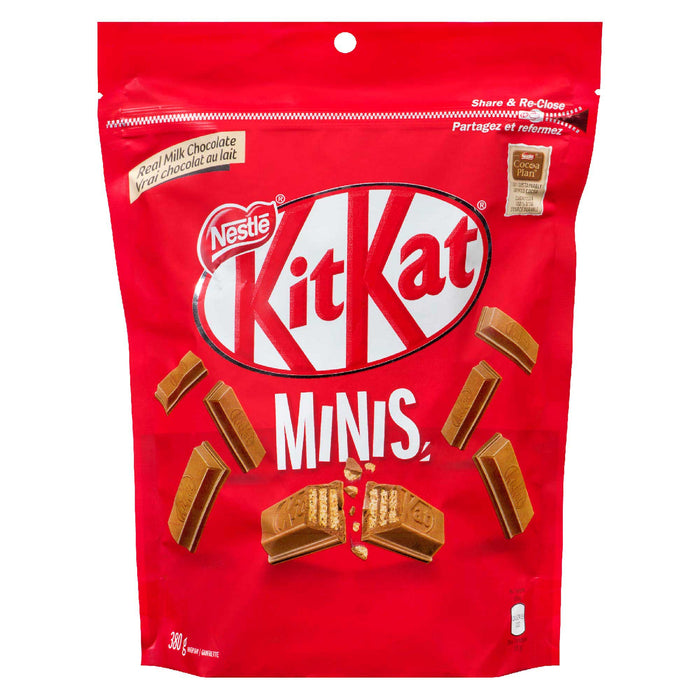 Minis barres KitKat de Nestlé, en format à partager, 380 g