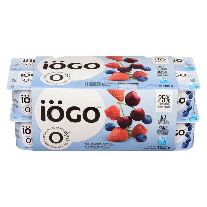 Yogourt sans gras iÖGO, emb. de 16 - 1,6 kg