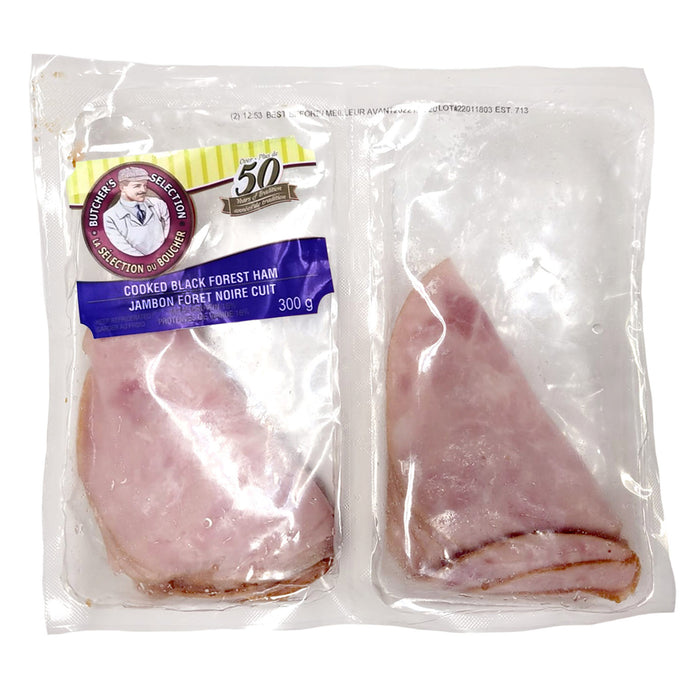 Jambon Forêt-Noire cuit assaisonné Sélection du boucher, 300 g