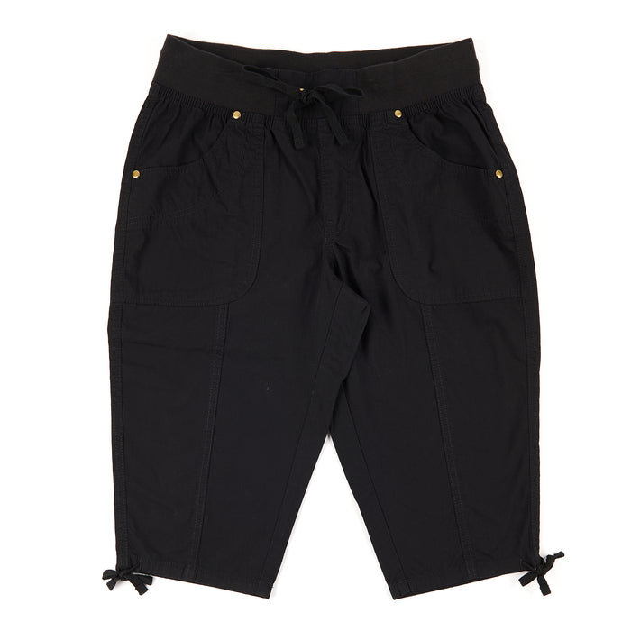 Pantalon court en popeline mySTYLE pour femmes