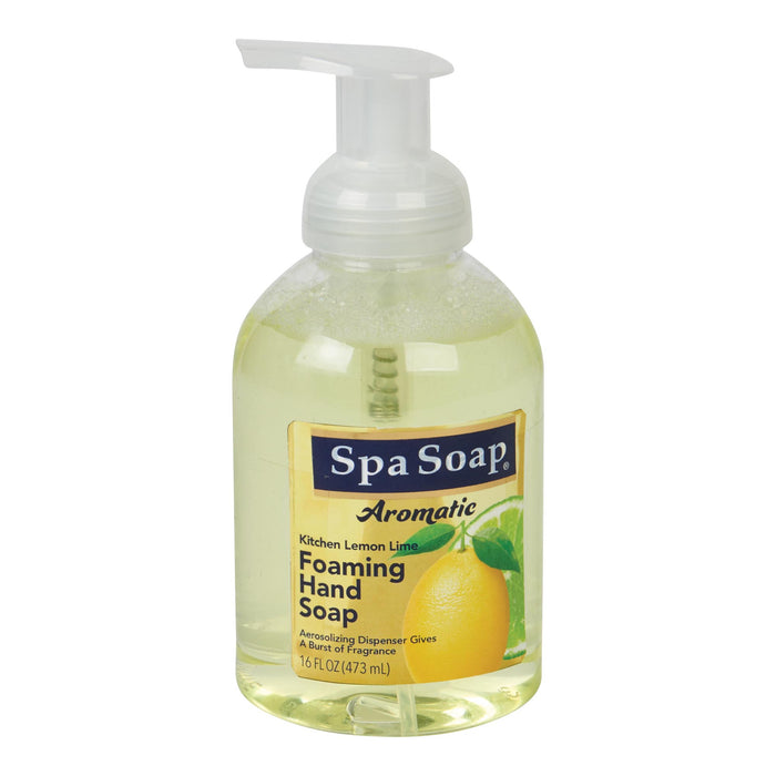 Spa Soap Aromatic Foaming Hand Soap, Lemon Lime