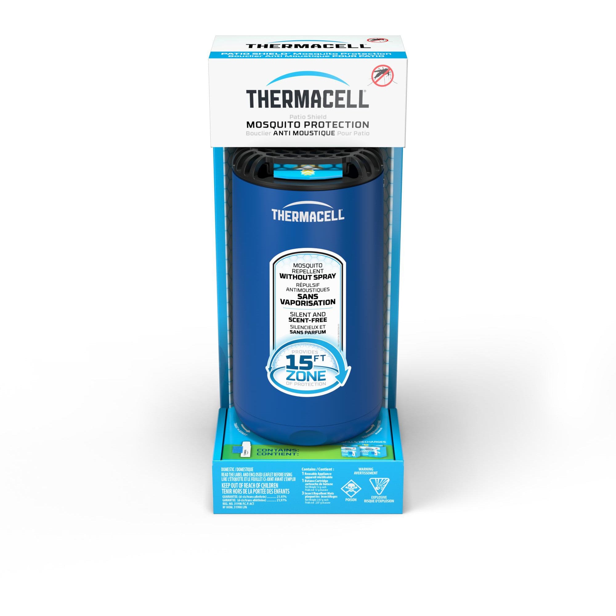 Thermacell Mosquito Repellent, Patio Shield Royal Giant Tiger