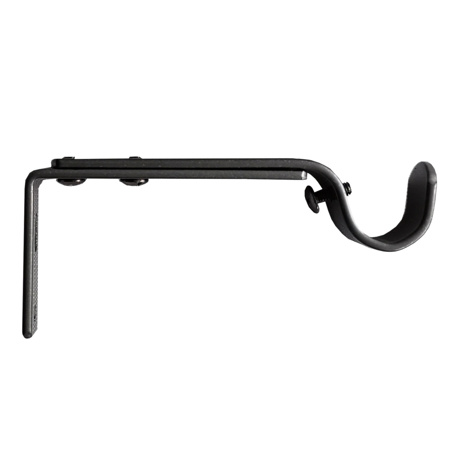 Adjustable Metal Curtain Rod Brackets, 2Pack Giant Tiger