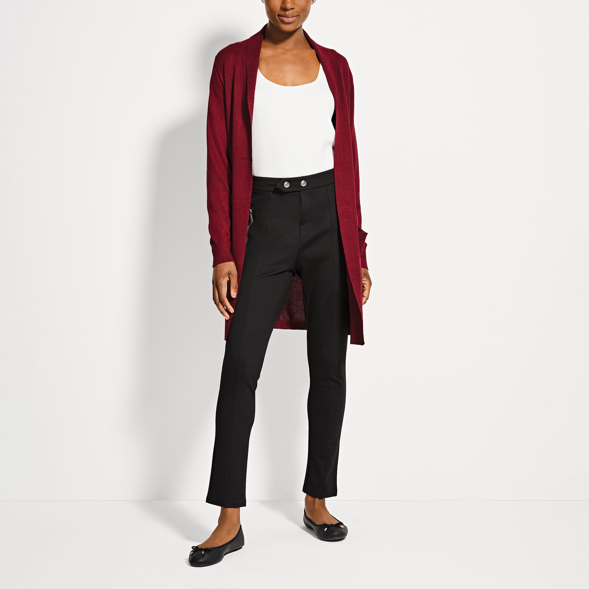 Women's Open Front Cardigan Giant Tiger