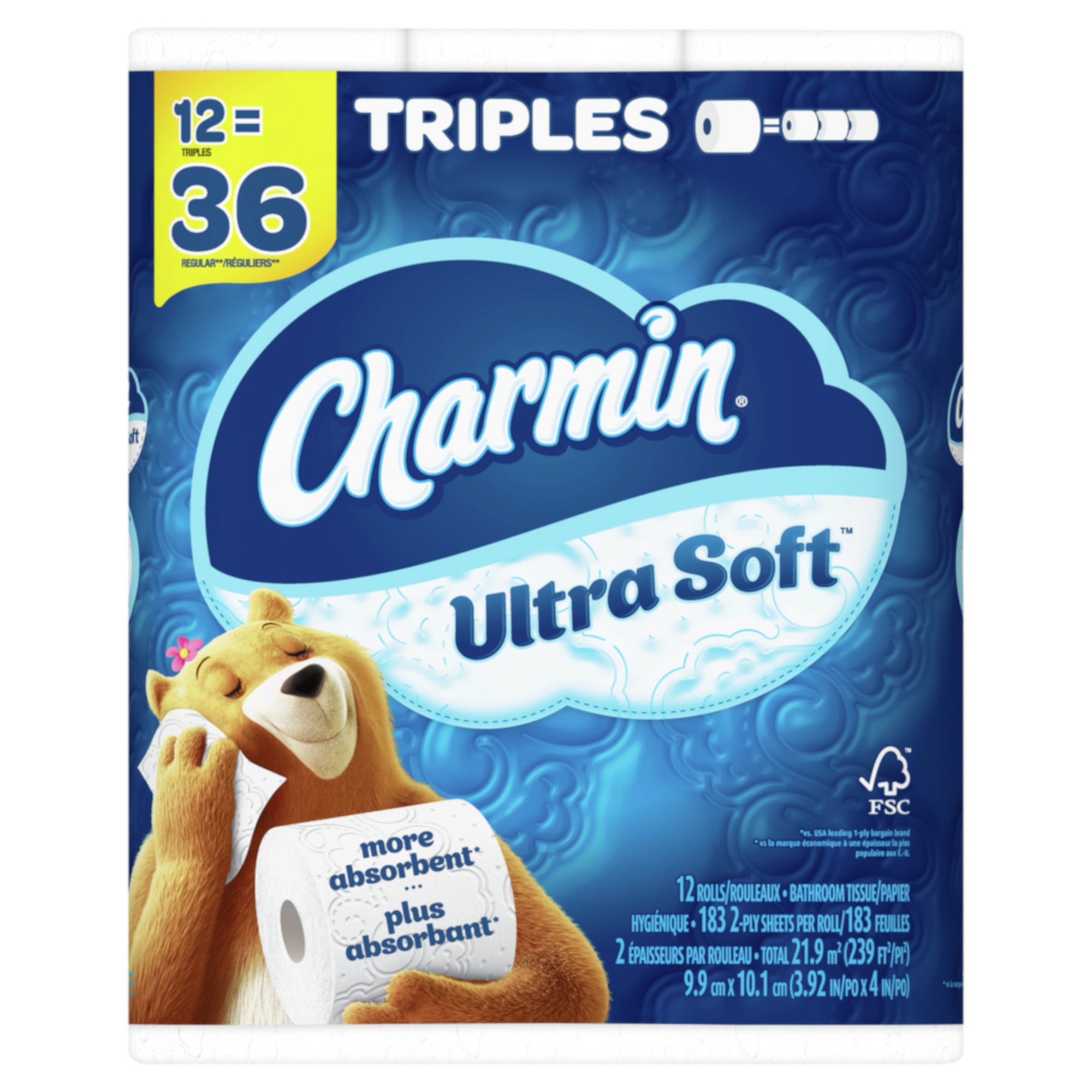 Charmin UltraSoft 2Ply Toilet Paper, 12Pack Giant Tiger