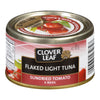 Clover Leaf Thon Pâle émietté Tomates Séchées au Soleil et Basilic, 85-g