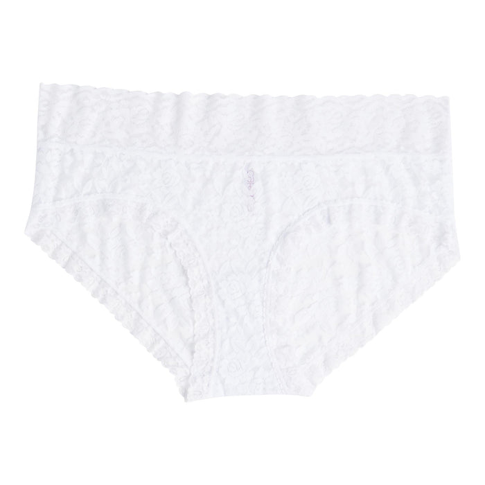 Carisma Women's Lace Boyshorts, White