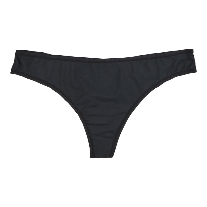 Carisma Women's Cotton Micro Thong, Black