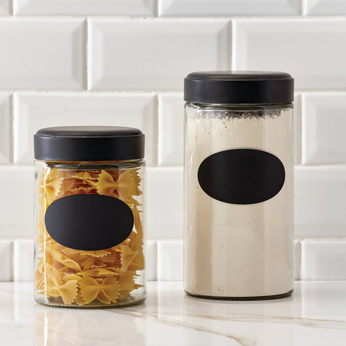 Glass Jar with Chalkboard Label, 1.2 L