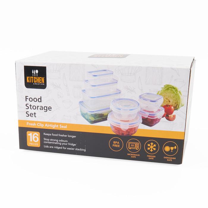 Food Storage Set, 16-Piece