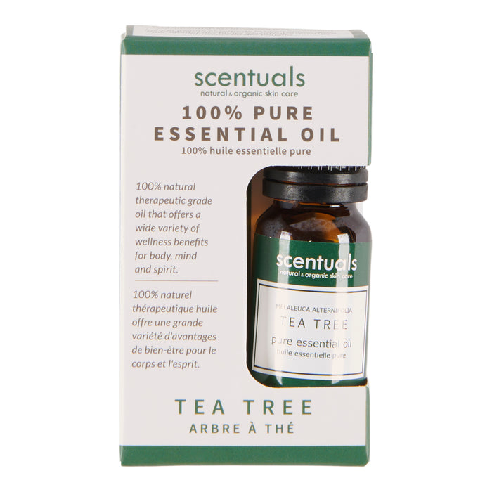 Scentuals Tea Tree Essential Oil, 10-mL.