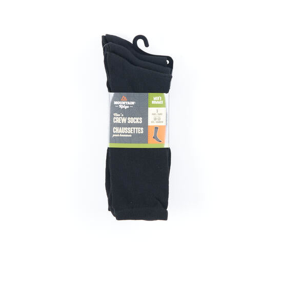 Mi-chaussettes Mountain Ridge pour hommes, emballage de 3