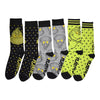 Grinch Licensed Men's Crew Socks, 3-Pack