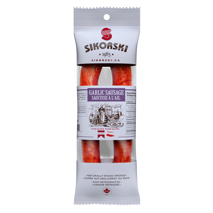 Sikorski Garlic Sausage - 325 g