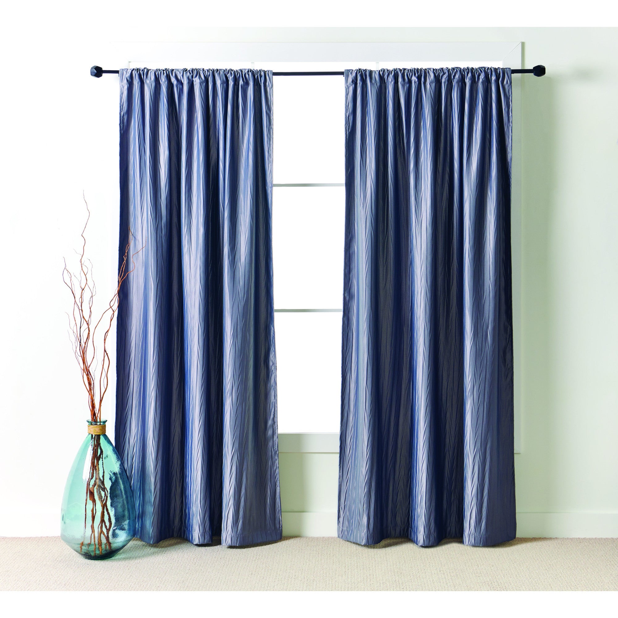 Debbie Travis® Pleat Room Darkening Curtains, 2Pack, 84in Giant Tiger