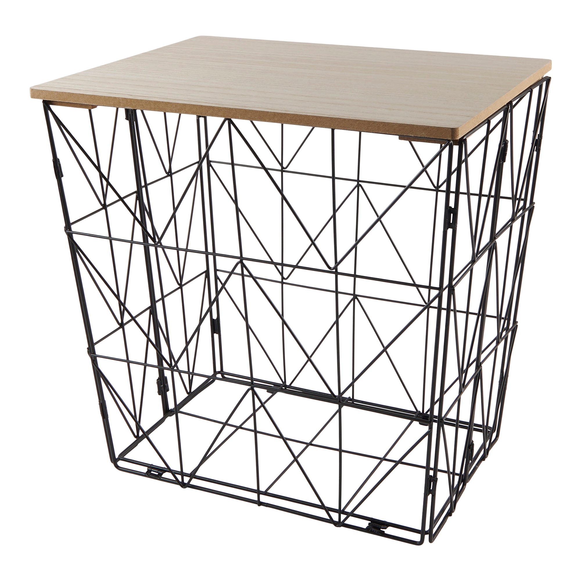 HomeStyles Collapsible Metal Basket Giant Tiger