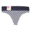 Carisma Women's Cotton Lace Thong