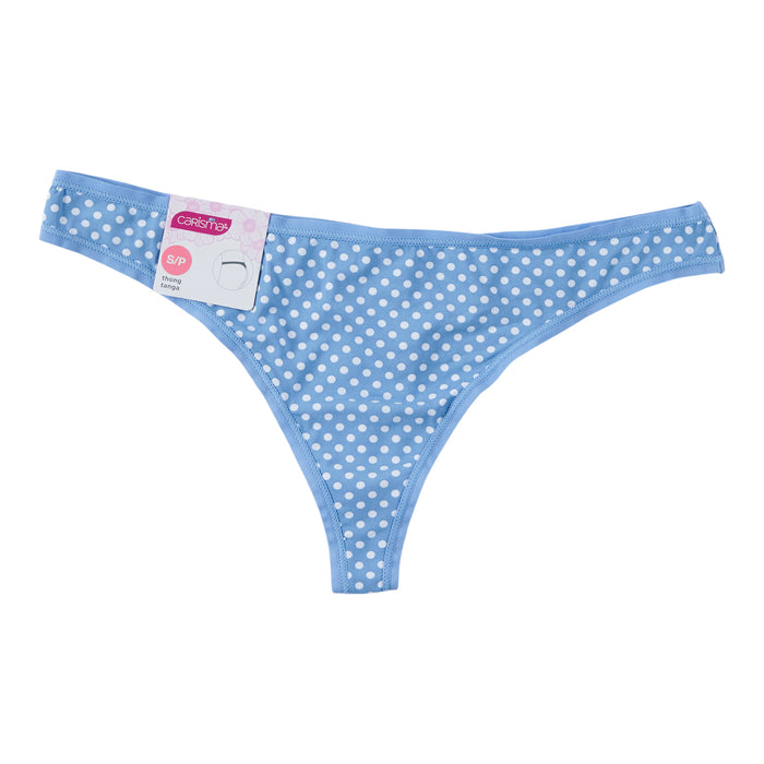 Carisma Women's Printed Micro Thong