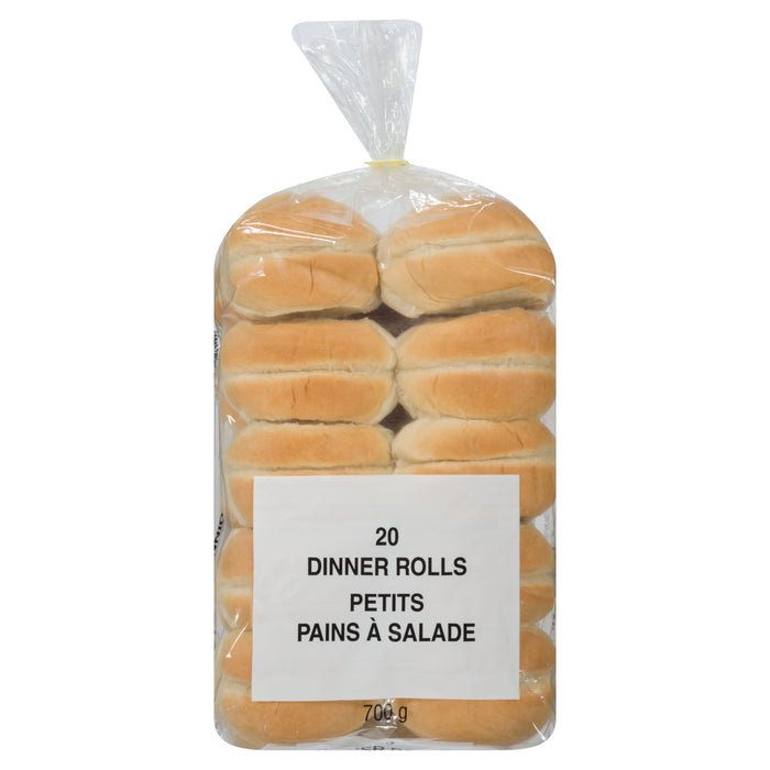Dinner Rolls, 20-Pack, 700-g