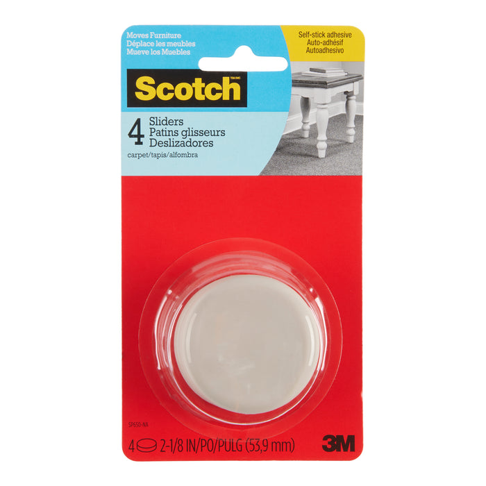 Scotch Furniture Sliders, 2.18-in, 4-Pack
